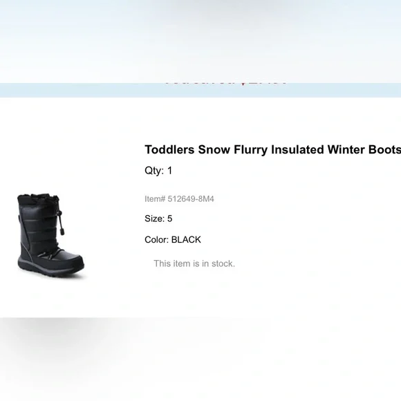 Lands End toddler boots - Picture 4 of 4